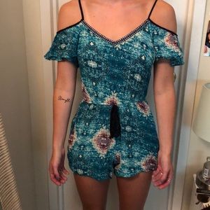 Blue Romper